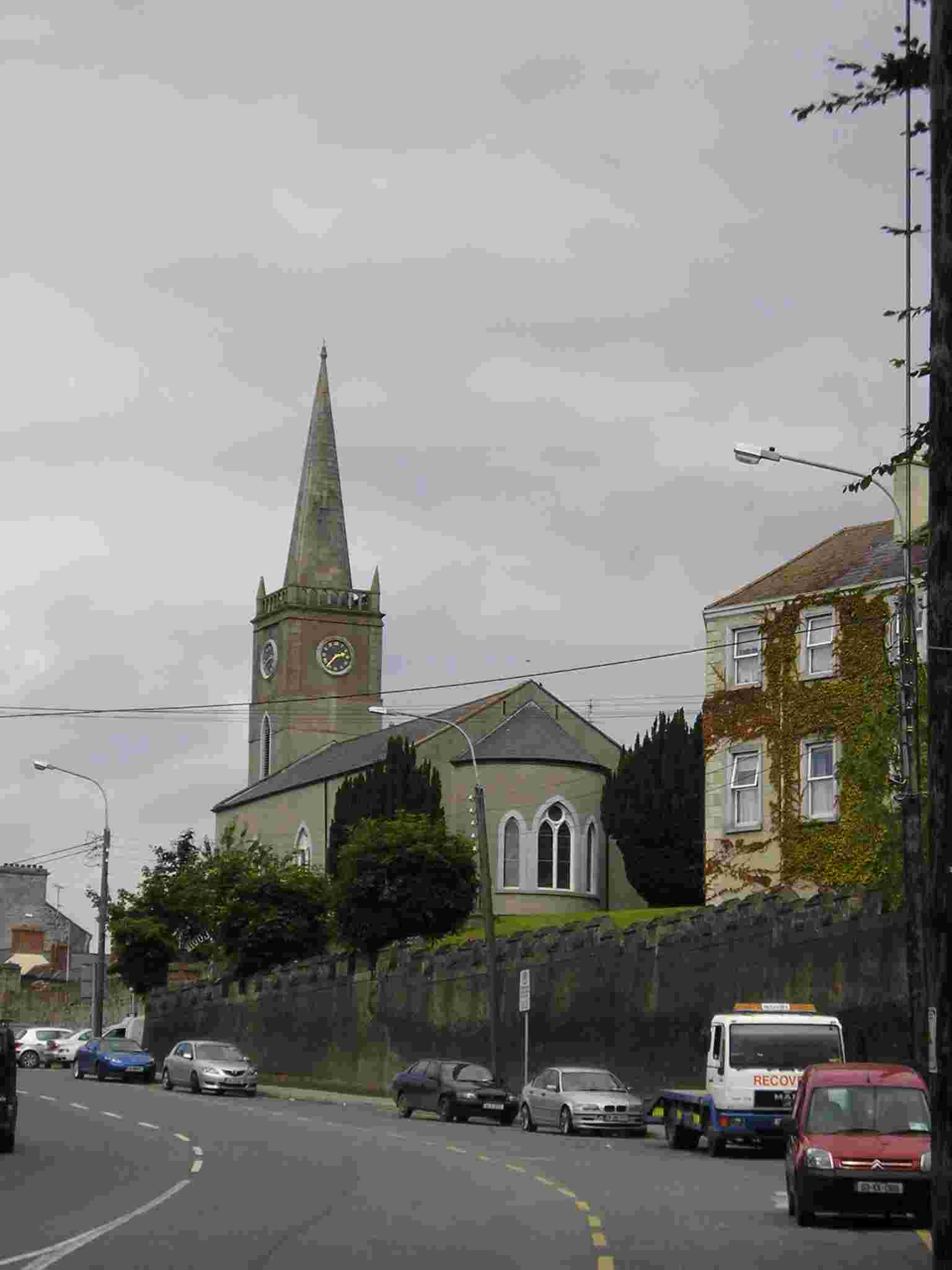 Carrick Church from Magheross